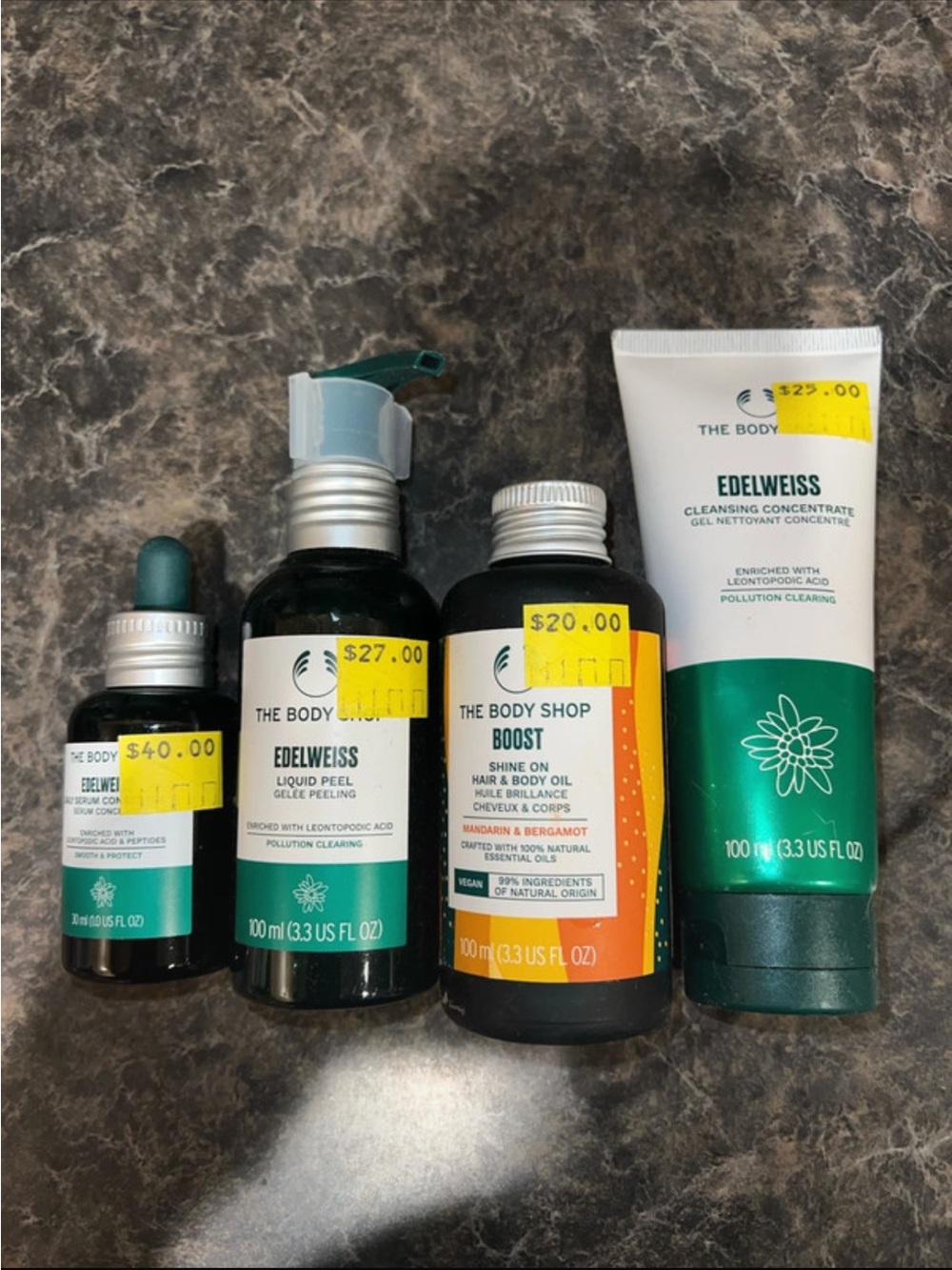 The Body Shop Edelweiss & Boost Serum Set